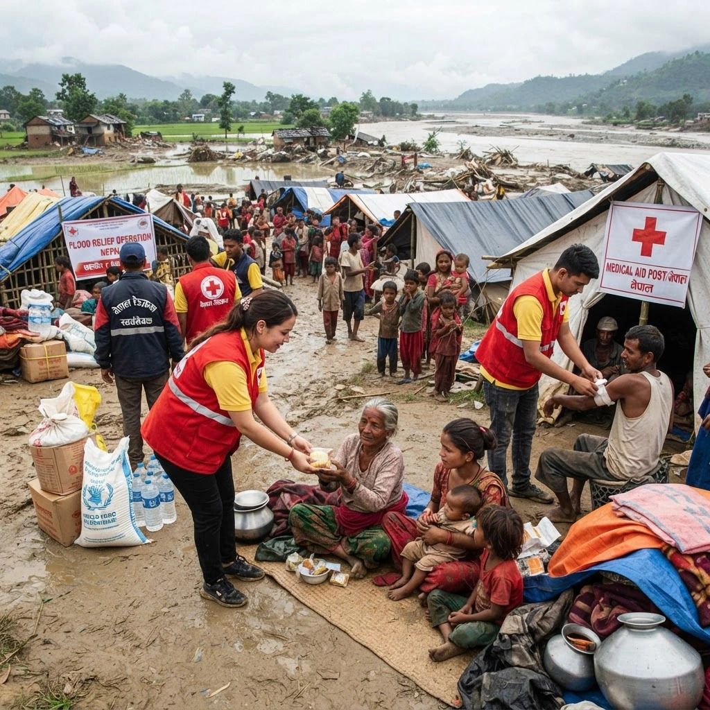 After the floods, volunteers brought more than food. They brought hope.