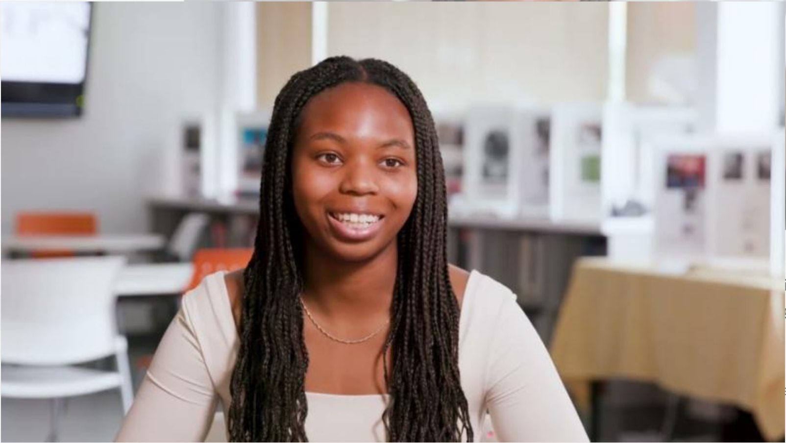 She once needed the food pantry. Now she's helping run it.