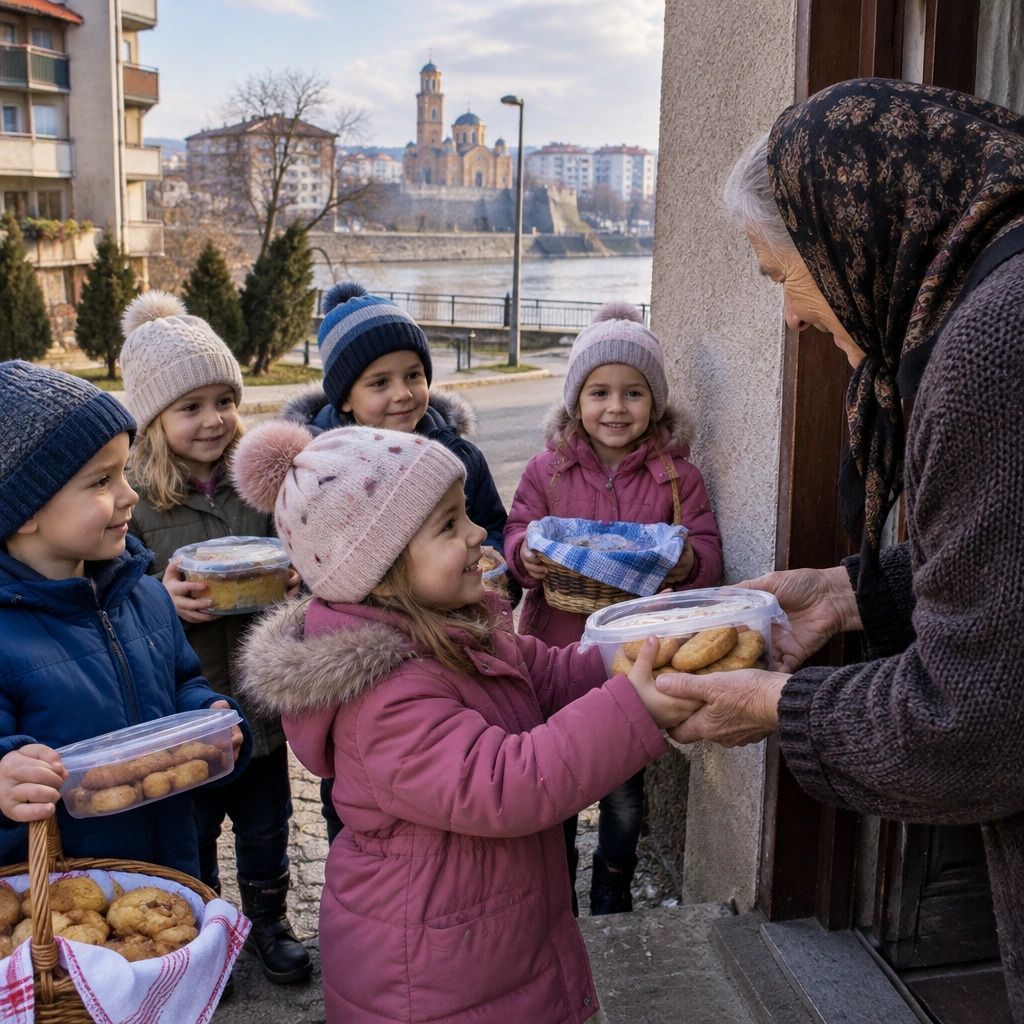 Small Hands, Big Hearts: Children Bring Kindness to a Community Kitchen